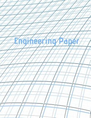 Engineering Paper: Quad Rule graph paper,8.5 x 11 (5x5 graph paper) 100 pages image number 0