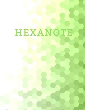 Hexanote: Hex paper (or honeycomb paper), This large hexagons measure .5" per side.100 pages, 8.5 x 11.GET YOUR GAME ON: -) image number 0