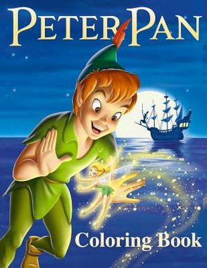 Peter Pan Coloring Book: Coloring Book for Kids and Adults with Fun, Easy, and Relaxing Coloring Pages image number 0