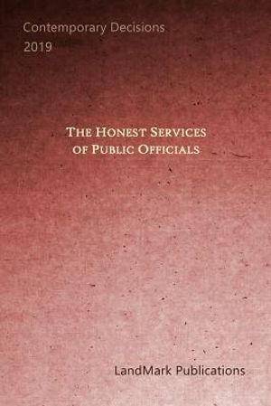 The Honest Services of Public Officials image number 0