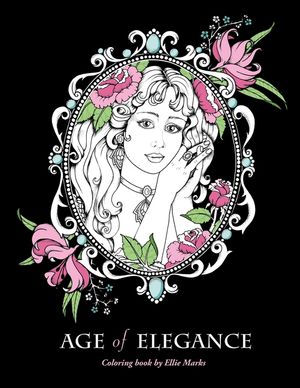 Age of Elegance: Coloring book by Ellie Marks image number 0