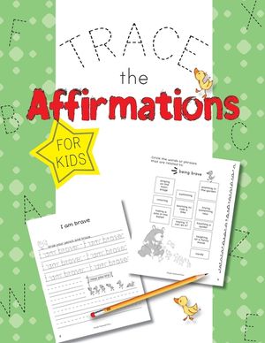 Trace The Affirmations: Positive Declarations for Kids image number 0