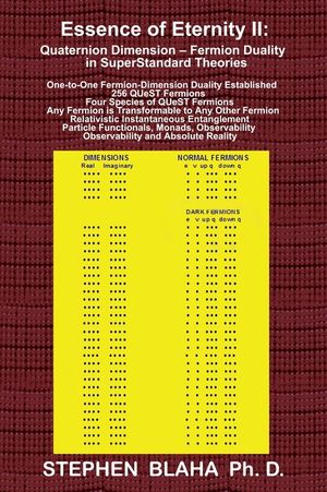 Essence of Eternity II: Quaternion Dimension - Fermion Duality in SuperStandard Theories image number 0