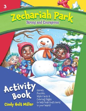 Zechariah Park: Strong and Courageous Activity Book image number 0