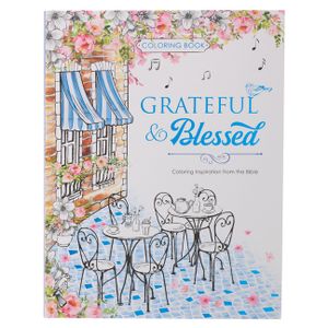 Grateful and Blessed Coloring Book image number 0