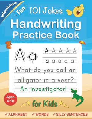 Handwriting Practice Book for Kids Ages 6-8: Printing workbook for Grades 1, 2 & 3, Learn to Trace Alphabet Letters and Numbers 1-100, Sight Words, 10 image number 0