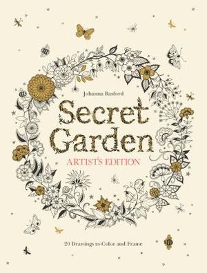 Secret Garden Artist's Edition: 20 Drawings to Color and Frame image number 0
