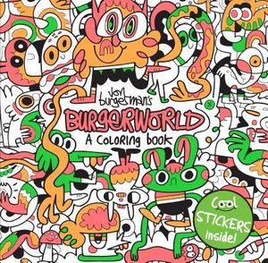 Jon Burgerman's Burgerworld: A Coloring Book image number 0