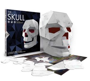 The Skull: A Charismatic Press-Out Mask for Parties, Festivals & Everyday Wear image number 0