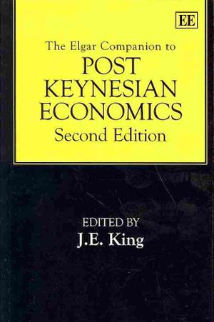 The Elgar Companion to Post Keynesian Economics image number 0