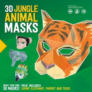 3D Jungle Animal Masks image number 0