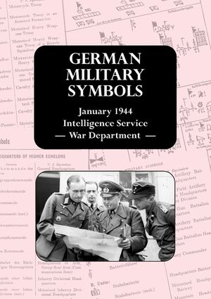 German Military Symbols: January 1944 Intelligence Service - War Department - image number 0