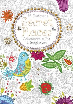 Secret Places Postcard Book: Adventures in Ink and Imagination image number 0