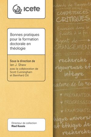 Bonnes Pratiques Pour La Formation Doctorale En Th&eacute;ologie image number 0