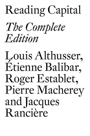 Reading Capital: The Complete Edition image number 0