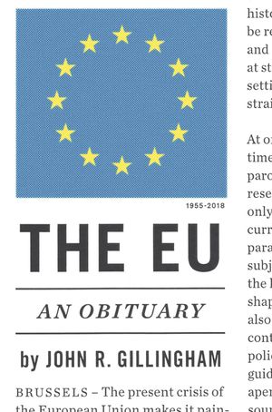 The E.U.: An Obituary image number 0