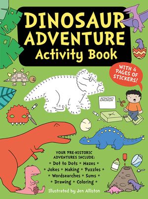 Dinosaur Adventure Activity Book image number 0