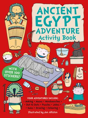 Ancient Egypt Adventure Activity Book image number 0