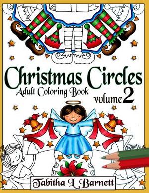Christmas Circles Volume 2: Adult Christmas Mandala Coloring Book image number 0