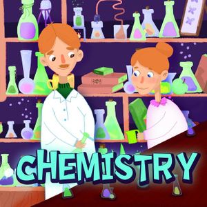 Chemistry: Book about chemistry for children from 6 to 10 years old with beautiful illustrations by Holz books. image number 0