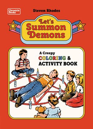 Let's Summon Demons: A Creepy Coloring and Activity Book image number 0