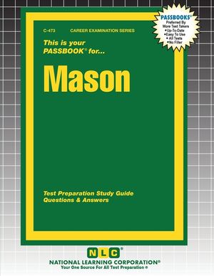 Mason: Passbooks Study Guide image number 0