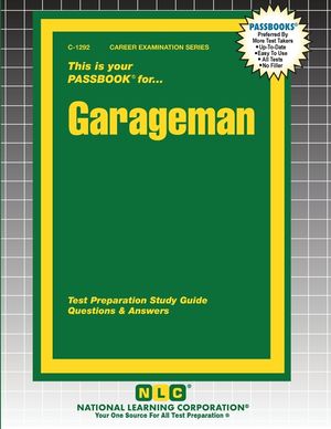 Garageman: Passbooks Study Guide image number 0