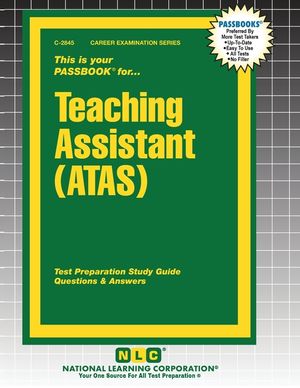 Teaching Assistant (Atas): Passbooks Study Guide image number 0