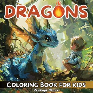 Dragons Coloring Book for Kids image number 0