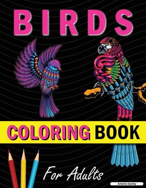 Bird Coloring Book: Cute Bird Designs for Relaxation and Stress Relief image number 0