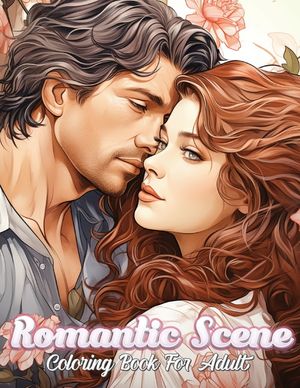 Romantic Scene: Express Your Love through Coloring Elegance image number 0