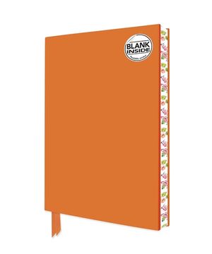 Orange Blank Artisan Notebook (Flame Tree Journals) image number 0