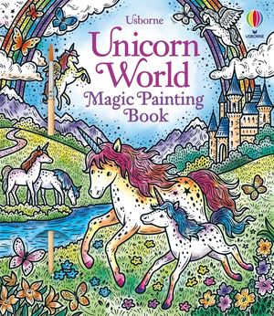 Unicorn World Magic Painting Book image number 0