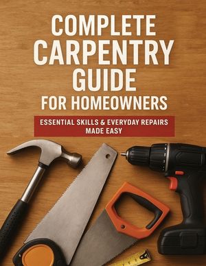 The Complete Guide to Carpentry for Homeowners: Basic Carpentry Skills & Everyday Home Repairs image number 0