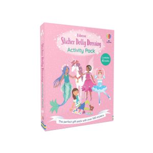 Sticker Dolly Dressing Activity Pack: Ballerinas, Best Friends, Mermaids and Uni image number 0