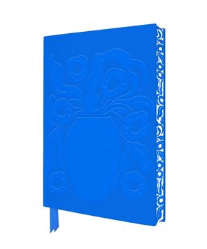 Vicky Yorke: Ziva Blue Vase & Flower Artisan Art Notebook (Flame Tree Journals) image number 0