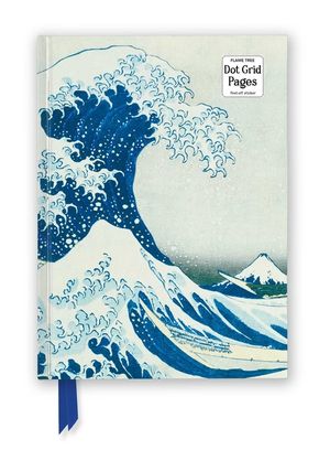 Katsushika Hokusai: The Great Wave (Foiled Dot Grid Journal) image number 0