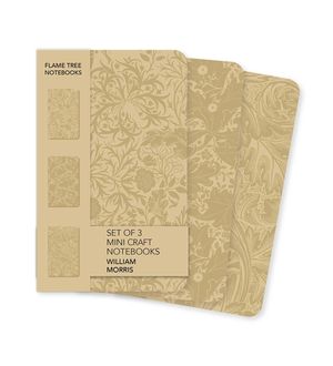 William Morris Set of 3 Mini Craft Notebooks image number 0