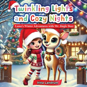 Twinkling Lights and Cozy Nights: Luna's Winter Adventures with Mr. Jingle Deer image number 0