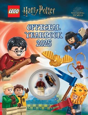 Lego&acirc;(r) Harry Potter&acirc;"[ Official Yearbook 2025 (with Harry Potter Minifigure, Broomstick and Golden Snitch&acirc;"[) image number 0