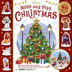 Disney: Make & Play Christmas: Create a Festive Press-Out Scene Featuring Your Favorite Disney Characters image number 0