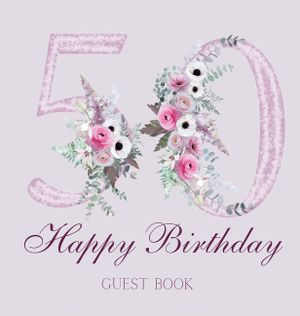 Happy 50th birthday guest book image number 0