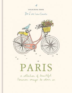Zo&eacute; de Las Cases Paris Colouring Book: A Collection of Beautiful Parisian Images to Colour in image number 0