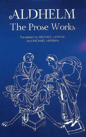 Aldhelm: The Prose Works image number 0