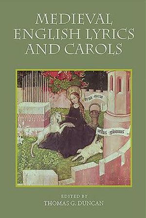 Medieval English Lyrics and Carols image number 0