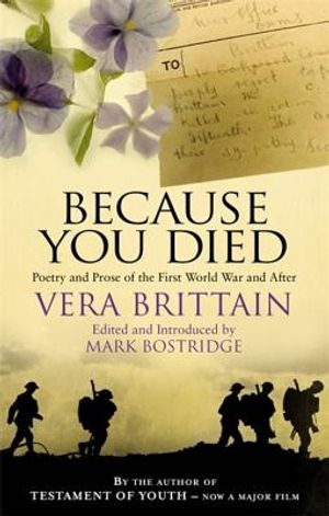 Because You Died: Poetry and Prose of the First World and Beyond image number 0
