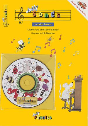 Jolly Songs: Book & CD in Print Letters (American English Edition) image number 0
