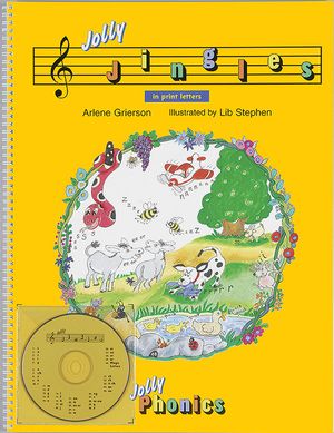 Jolly Jingles: Book & CD in Print Letters (American English Edition) image number 0