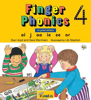 Finger Phonics 4: In Print Letters image number 0