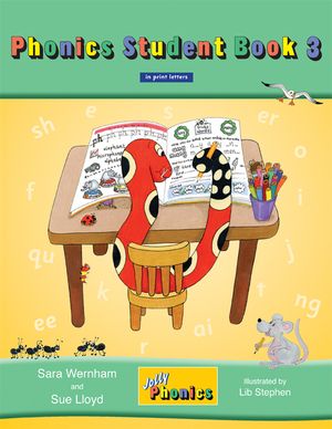 Jolly Phonics Student Book 3: In Print Letters (American English Edition) image number 0